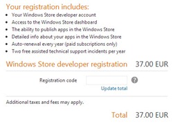 WindowsStoreRegistration