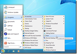 Clasic Shell screenshot - Windows XP theme